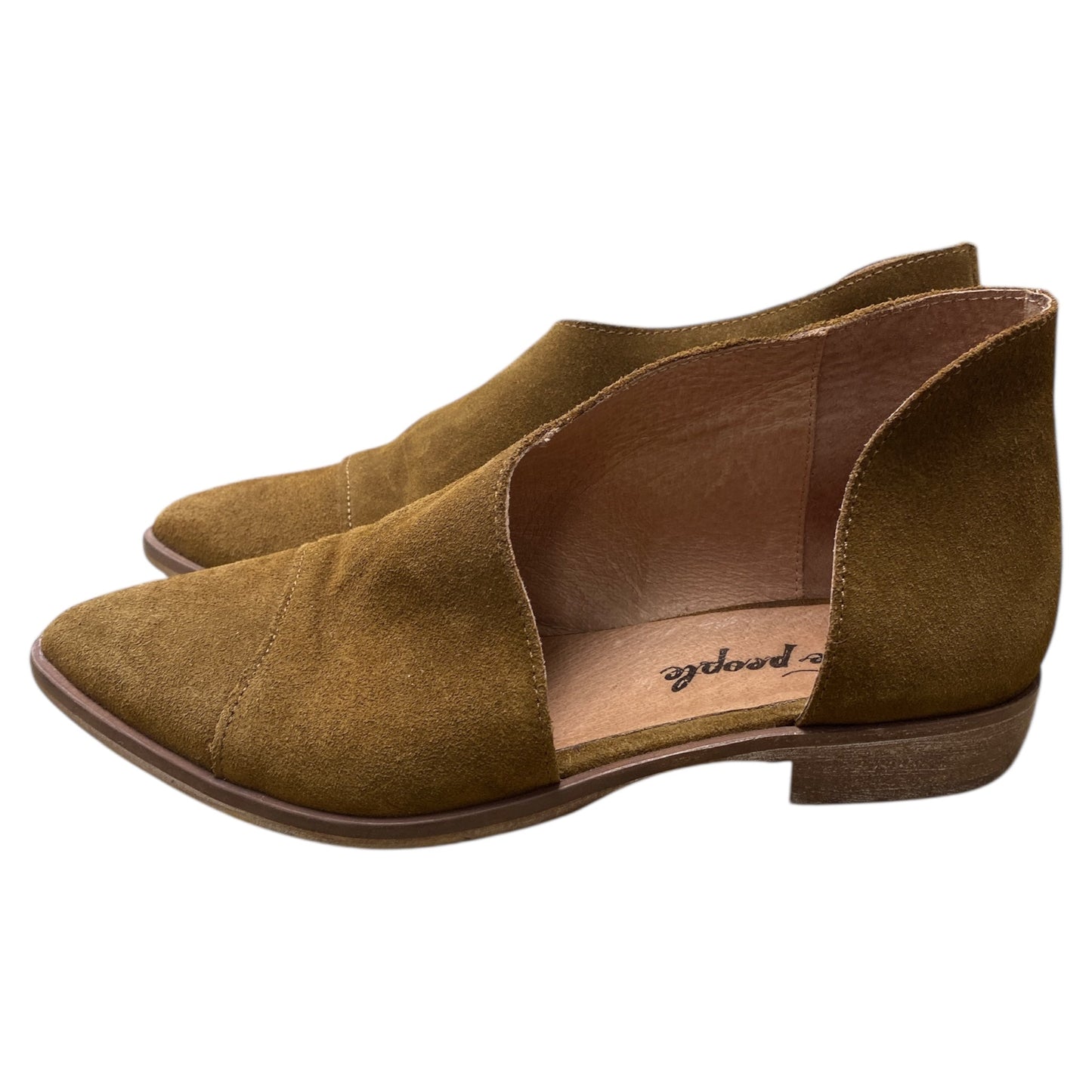 Shoes Flats By Free People In Brown, Size:6.5