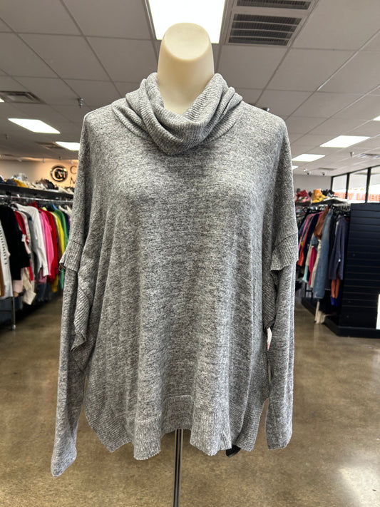 Sweater By Anthropologie In Grey, Size:Xs