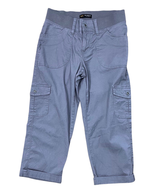 Pants Cropped By Lee In Grey, Size:4