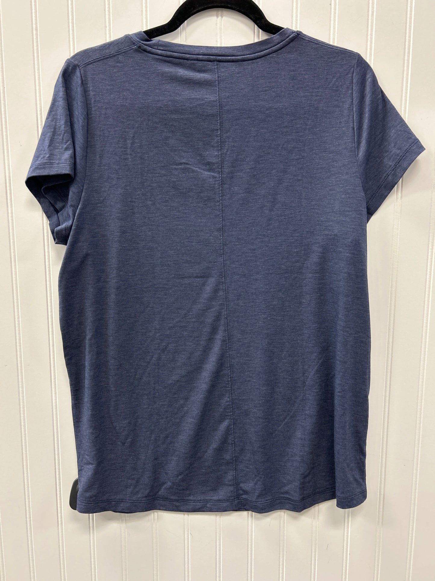 Athletic Top Ss By Athleta In Navy, Size:M