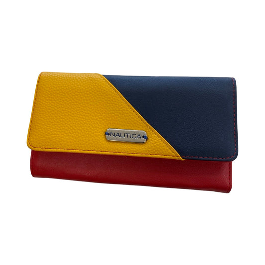 Wallet By Nautica In Multi, Size:Large
