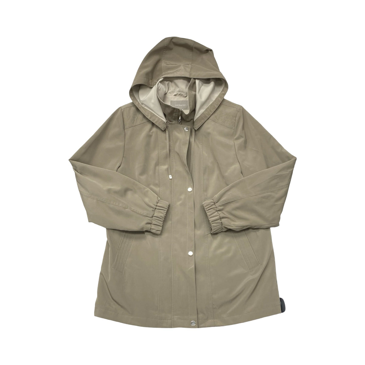 Jacket Windbreaker By Croft And Barrow In Green, Size:L