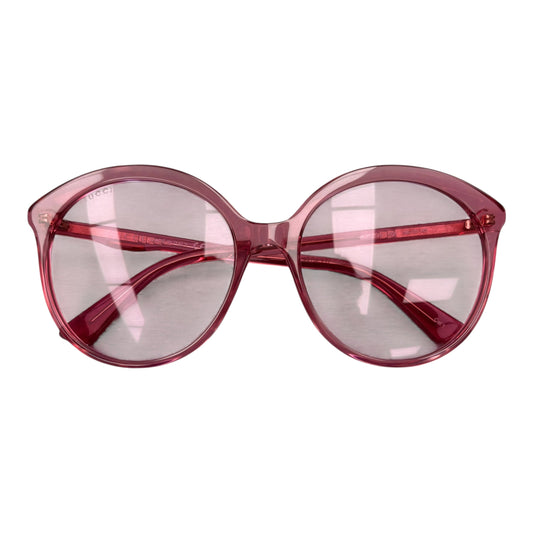 Sunglasses Luxury Designer By Gucci In Pink