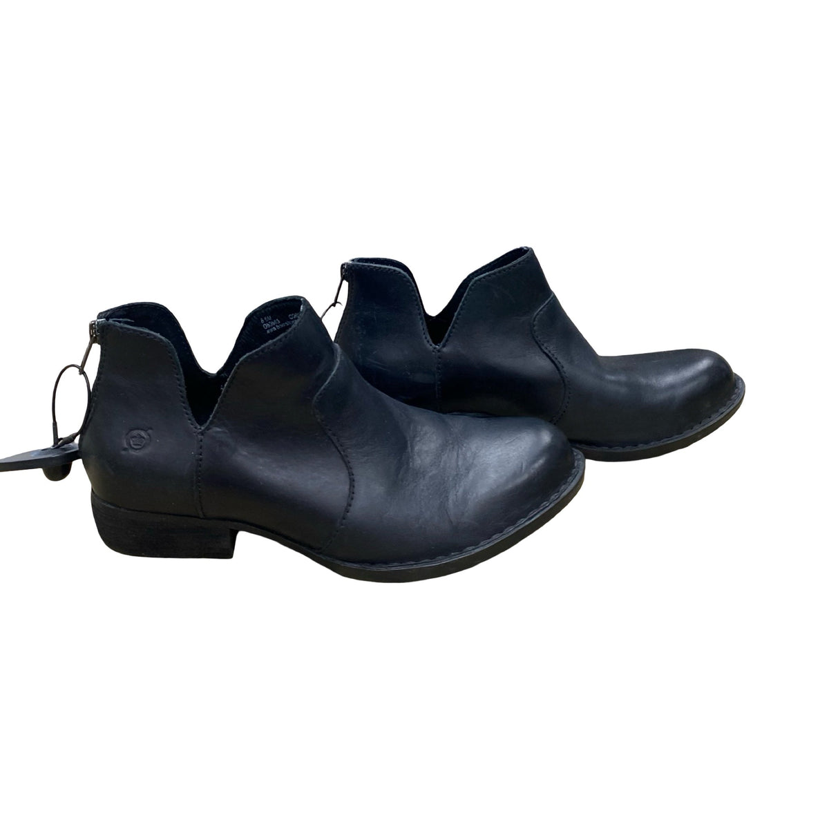 Boots Ankle Heels By Born In Black, Size:8.5