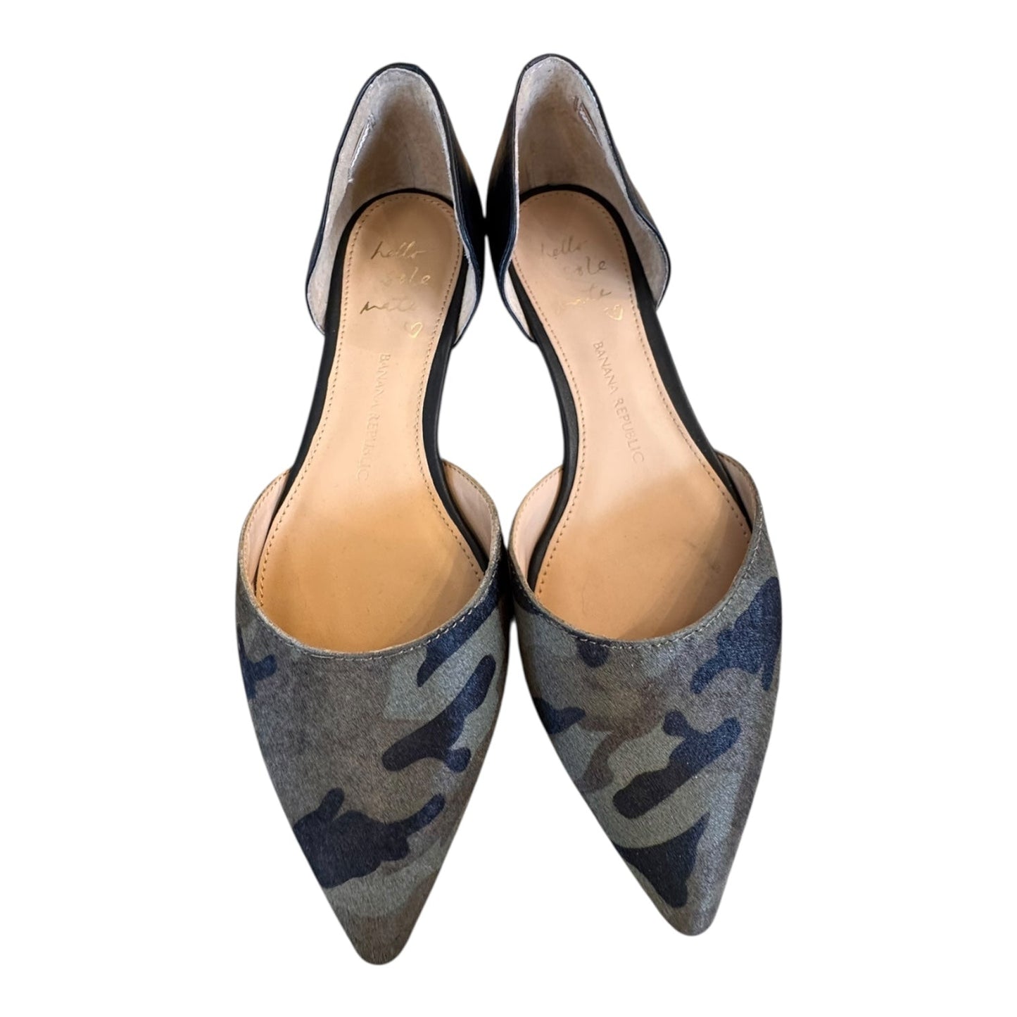 Shoes Flats By Banana Republic In Camouflage Print, Size:6.5