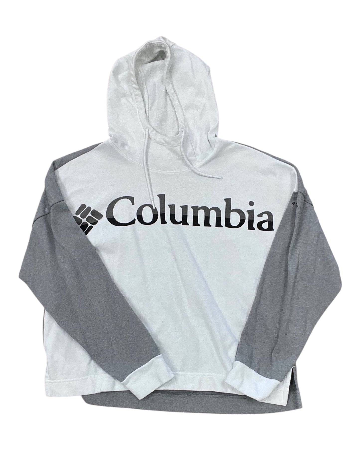 Sweatshirt Hoodie By Columbia In White, Size:L