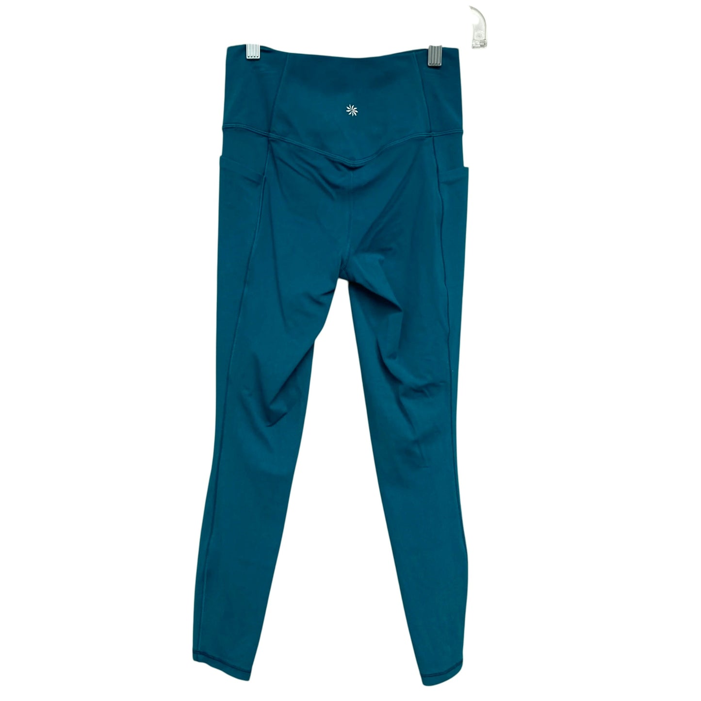 Athletic Leggings By Athleta In Teal, Size:Xs