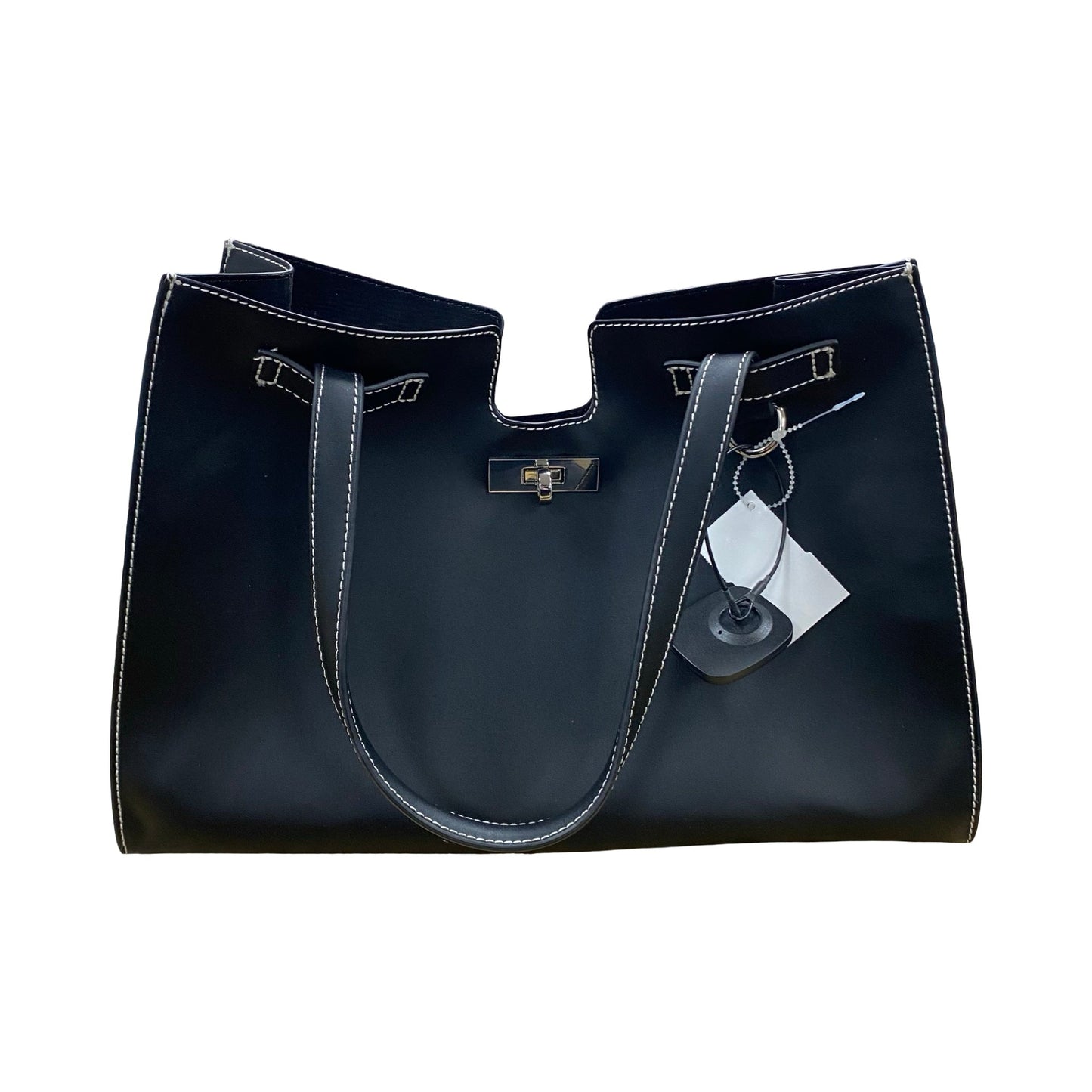 Handbag By Steve Madden In Black, Size:Large