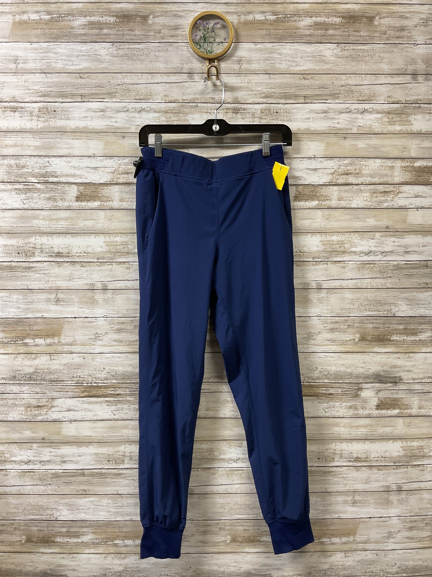 Athletic Pants By Lululemon In Navy, Size:4