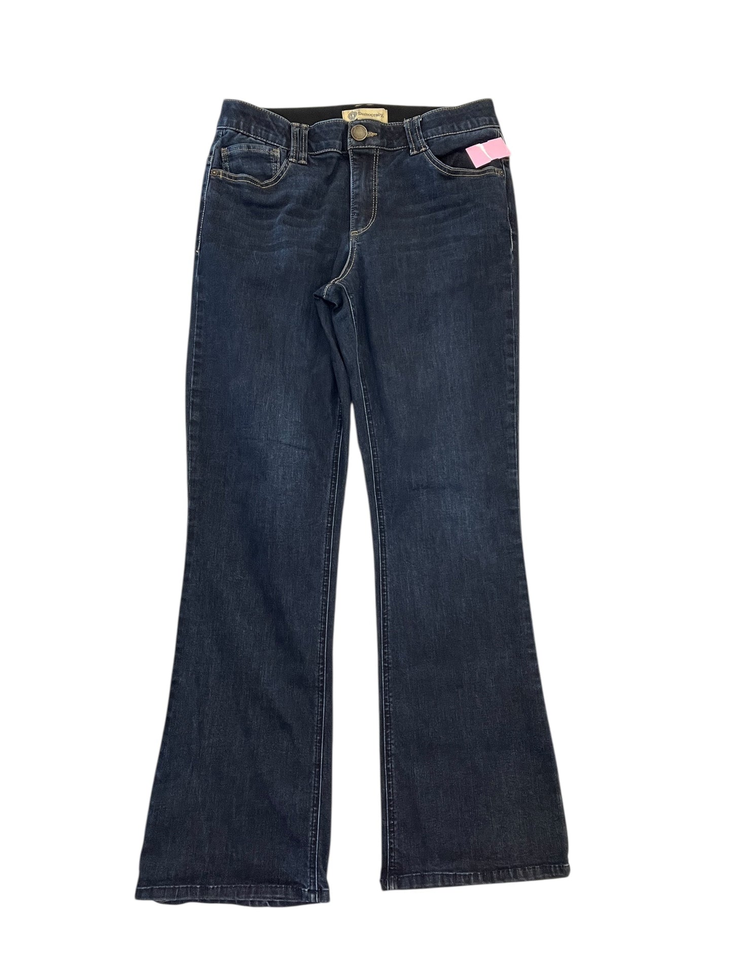 Jeans Boot Cut By Democracy In Blue Denim, Size:12