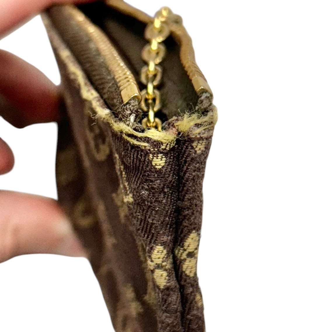 Coin Purse Luxury Designer By Louis Vuitton, Size: Small