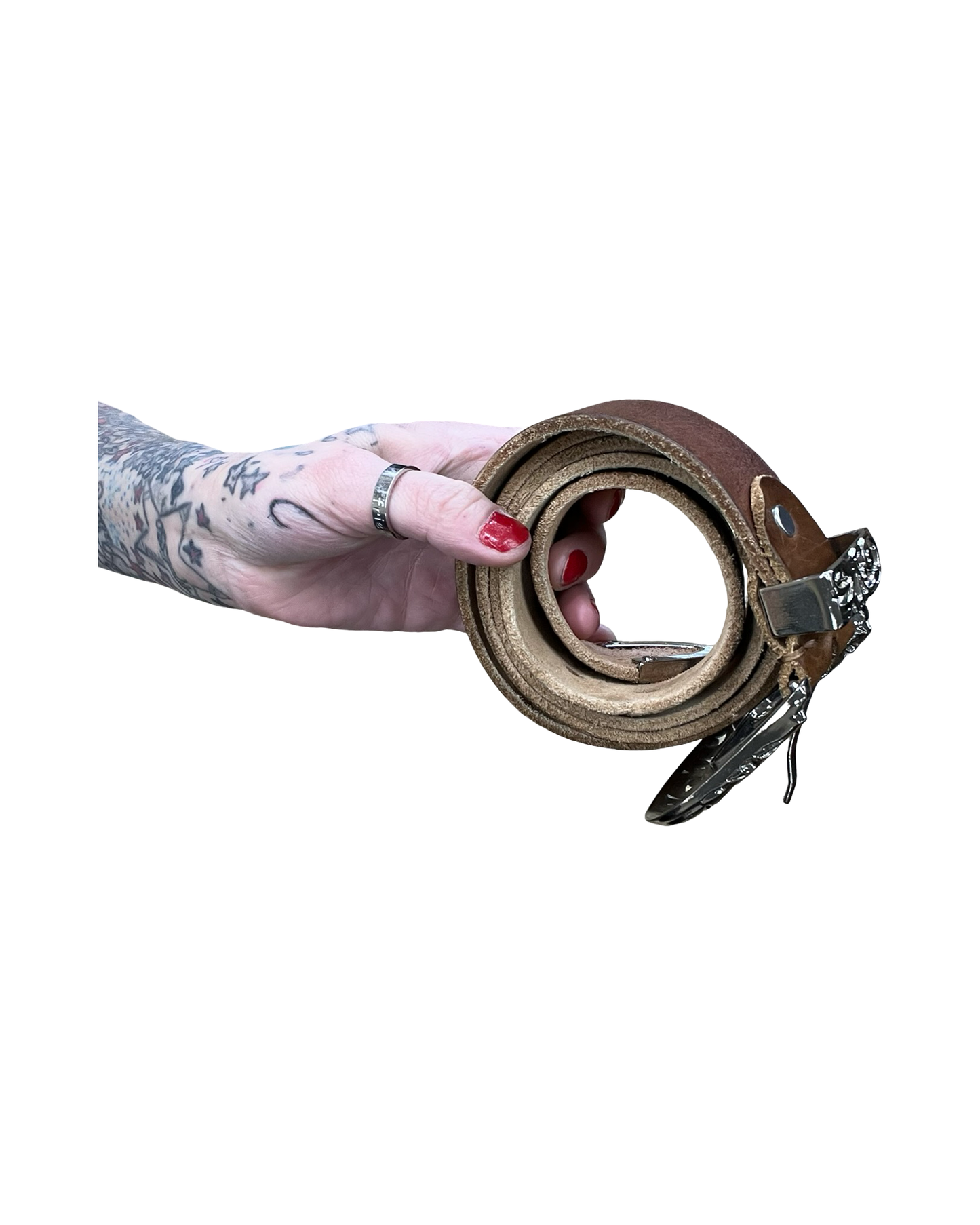 Belt By Clothes Mentor In Brown, Size:Xlarge