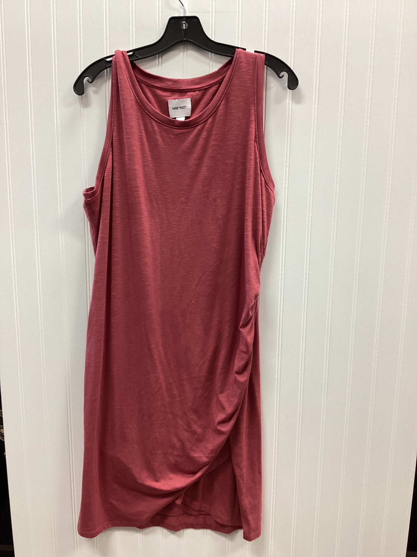 Dress Casual Maxi By Nine West In Pink, Size:Xl