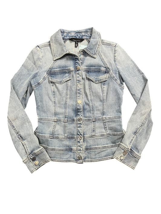 Jacket Denim By White House Black Market In Blue Denim, Size:Xs