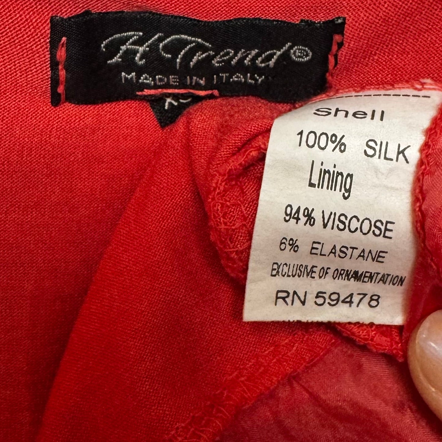 Silk Dress Casual Short By H Trend In Pink, Size: Xs