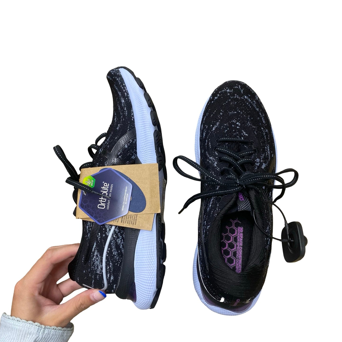 Shoes Athletic By Asics In Black, Size:9