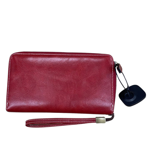 Wallet By Clothes Mentor In Red, Size:Large