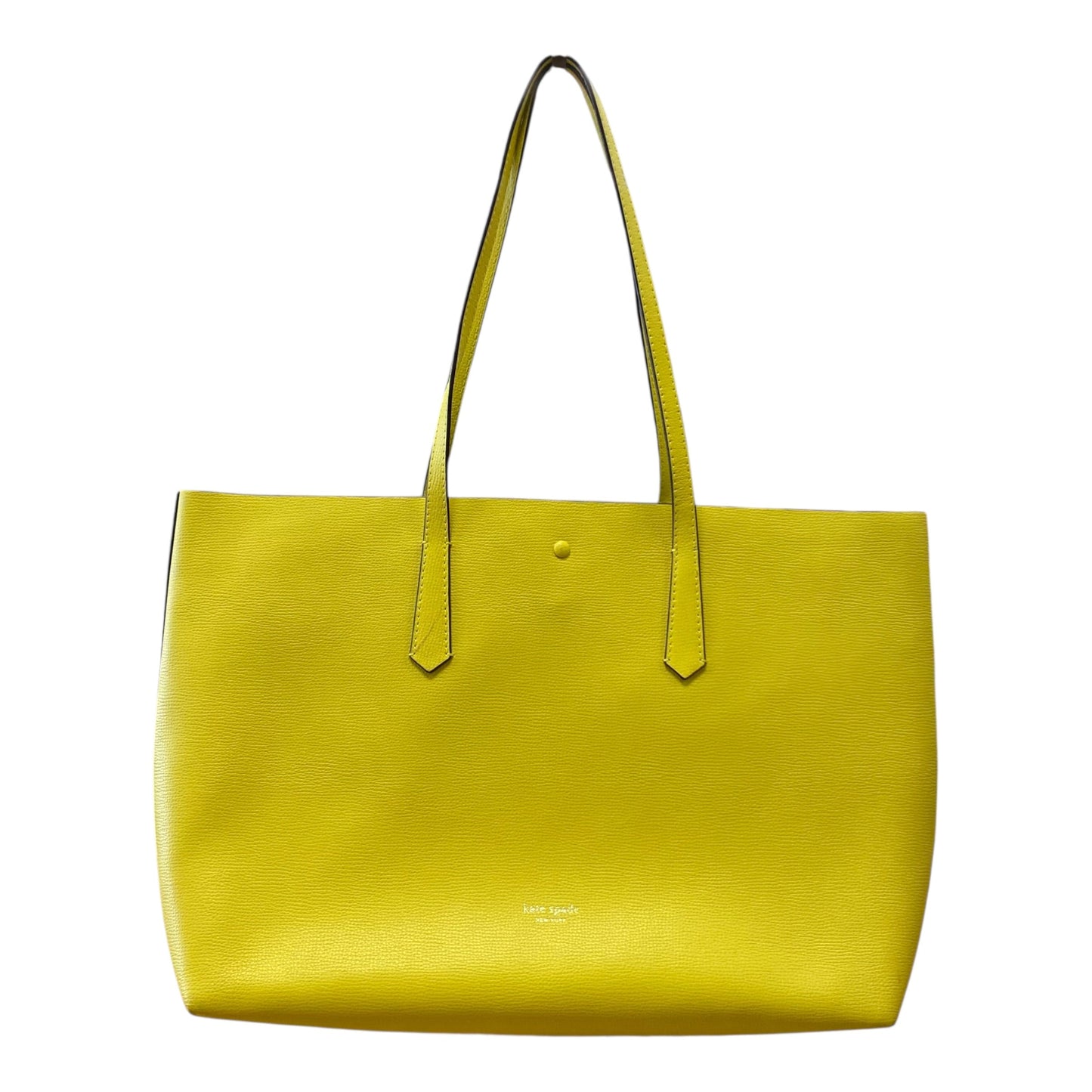 Tote Designer By Kate Spade In Yellow, Size:Large