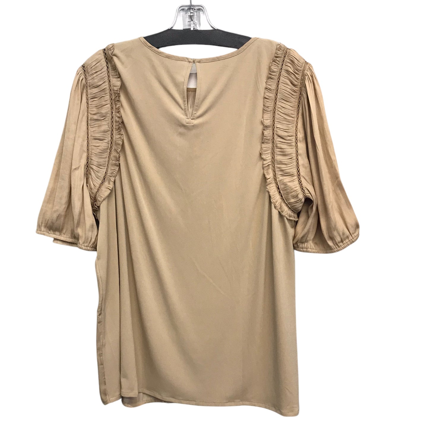 Top Ss By Ann Taylor In Beige, Size:Xl