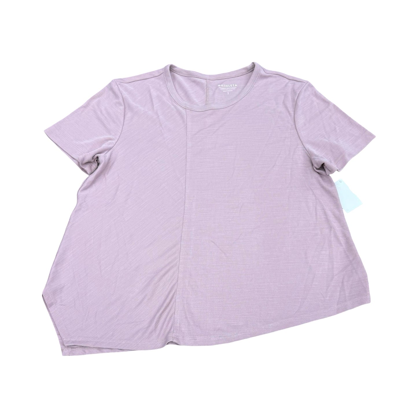 Top Ss By Athleta In Pink, Size:S