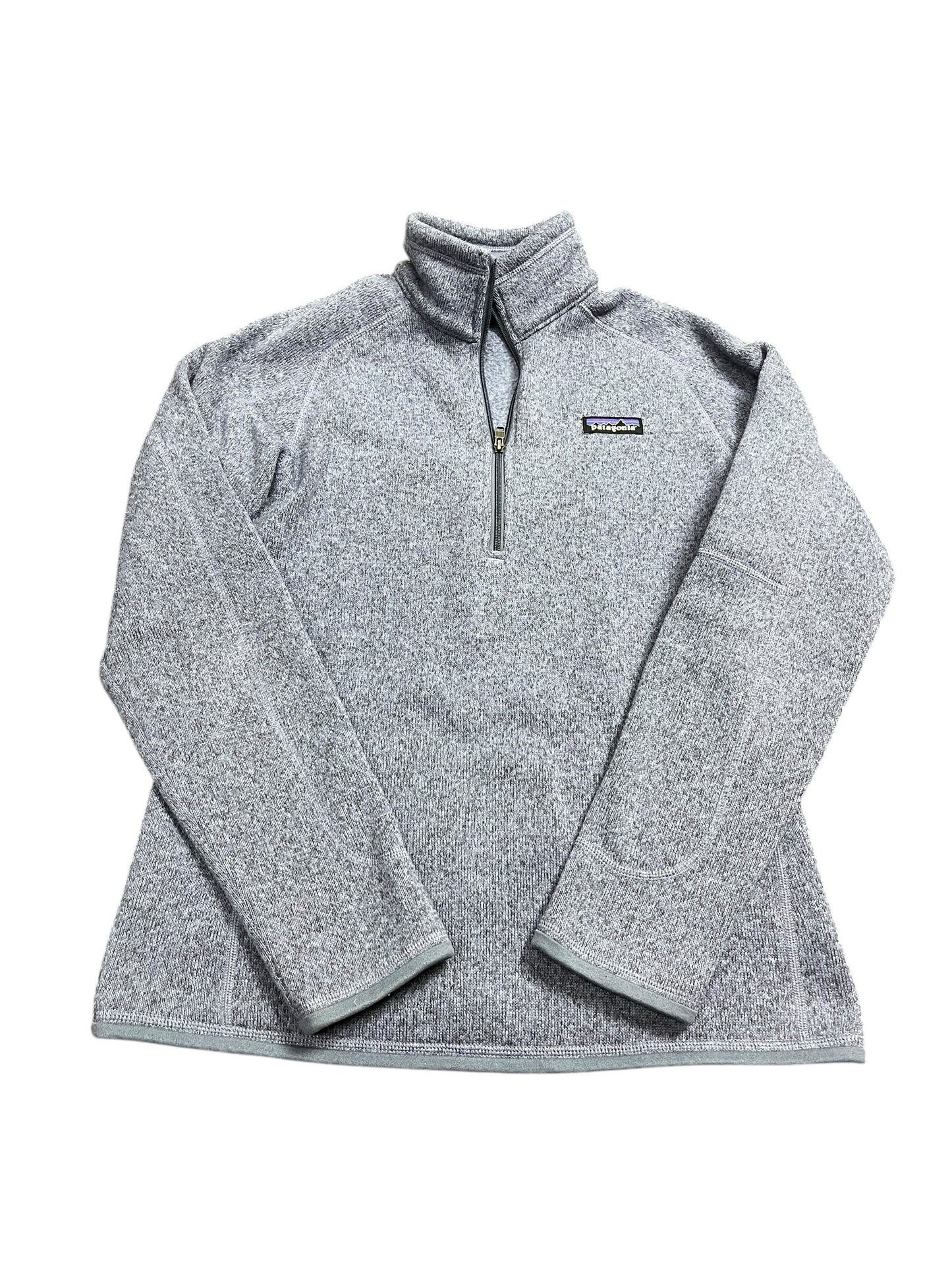 Athletic Jacket By Patagonia In Purple, Size:M
