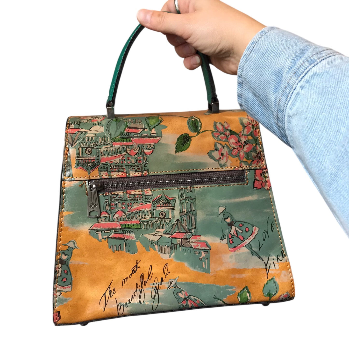 Crossbody Designer By Patricia Nash In Multi, Size:Medium