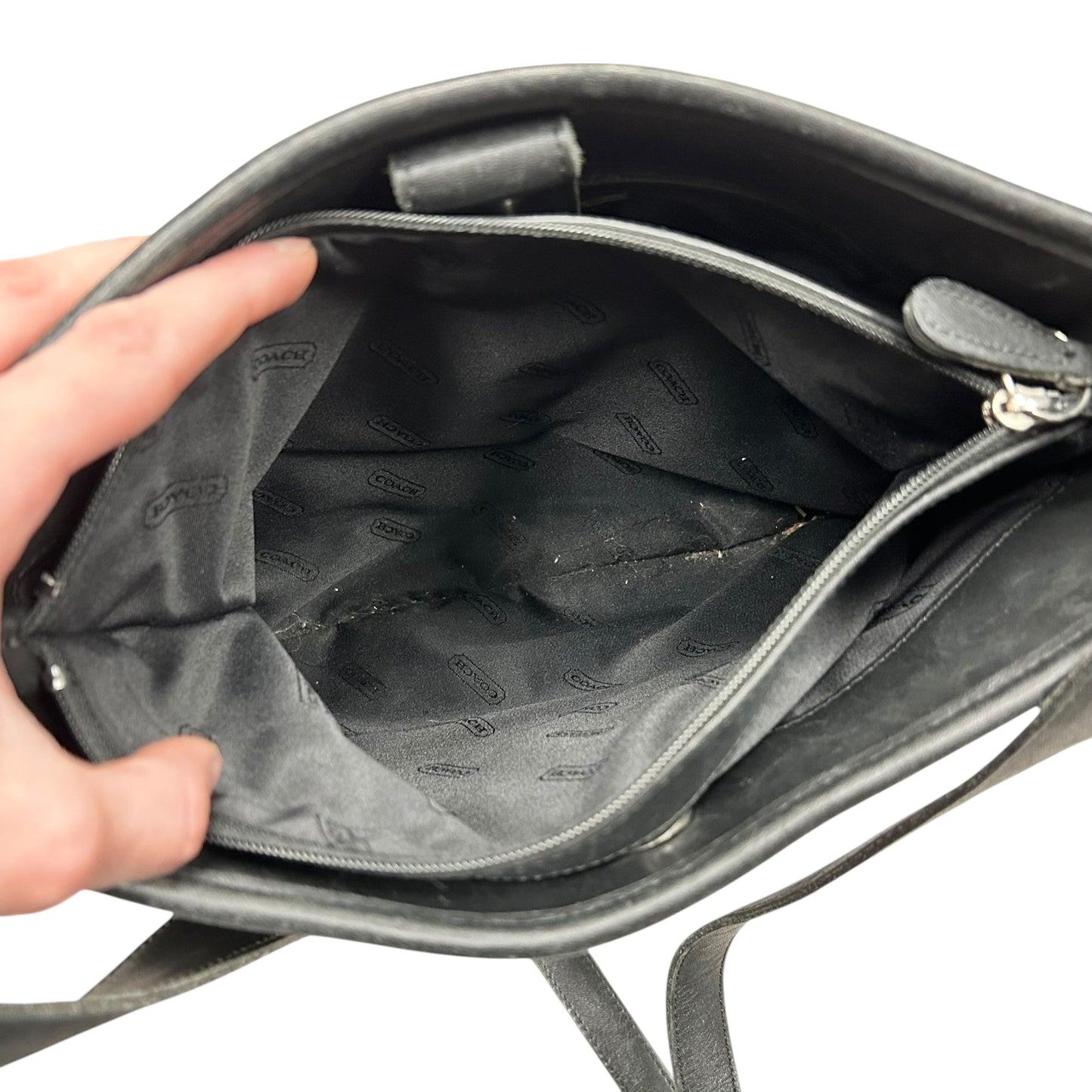 Handbag Designer By Coach, Size: Medium