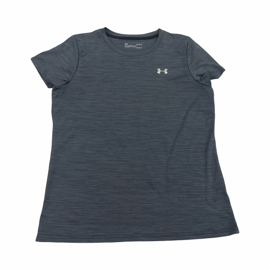 Athletic Top Ss By Under Armour In Grey, Size:L