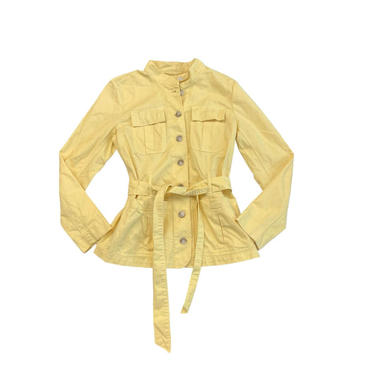 Blazer By Loft In Yellow, Size:M