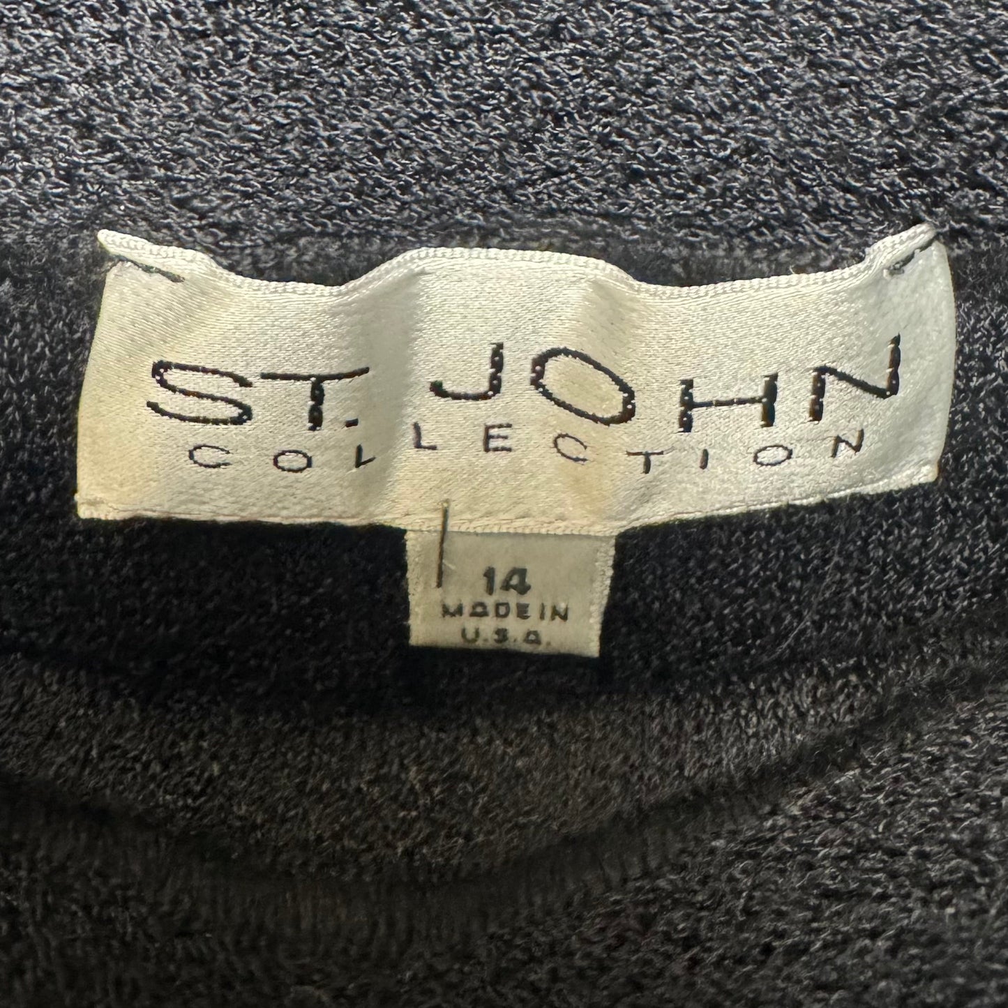 Skirt Luxury Designer By St John Collection In Black, Size: 14