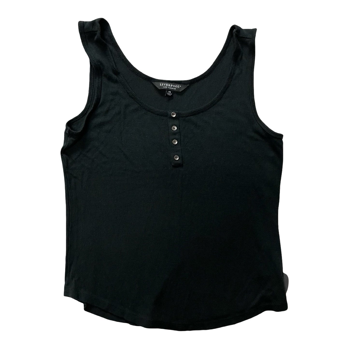 Top Sleeveless By Liverpool In Black, Size:Xs