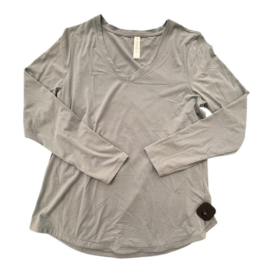 Athletic Top Ls Crewneck By Athleta In Green, Size:L