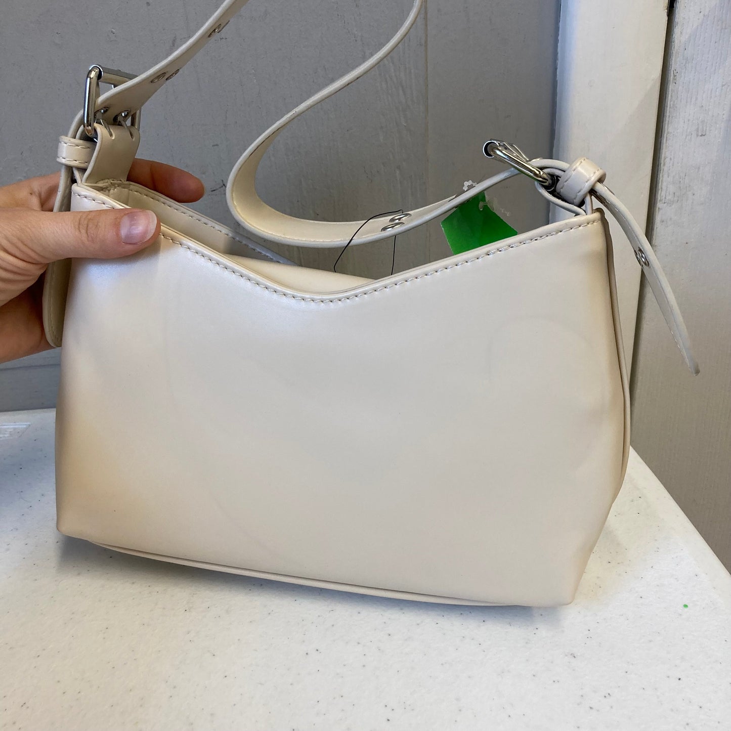 Handbag By Forever 21 In Cream, Size:Small