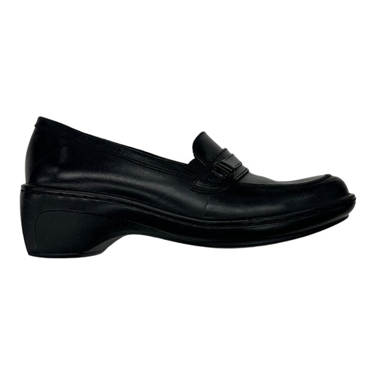 Shoes Flats By Clarks In Black, Size:7.5