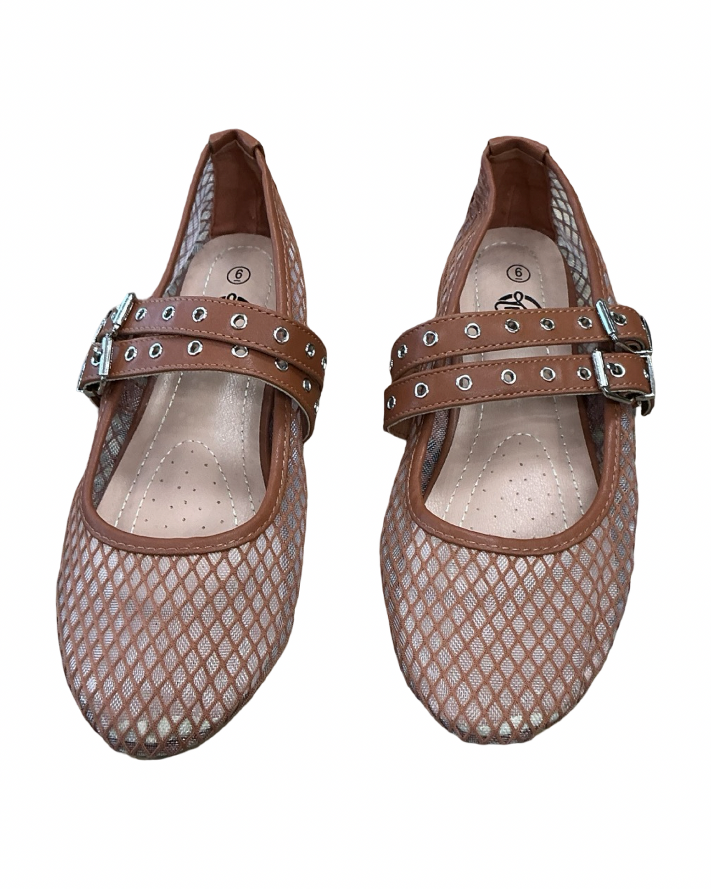 Shoes Flats By Clothes Mentor In Brown, Size:6