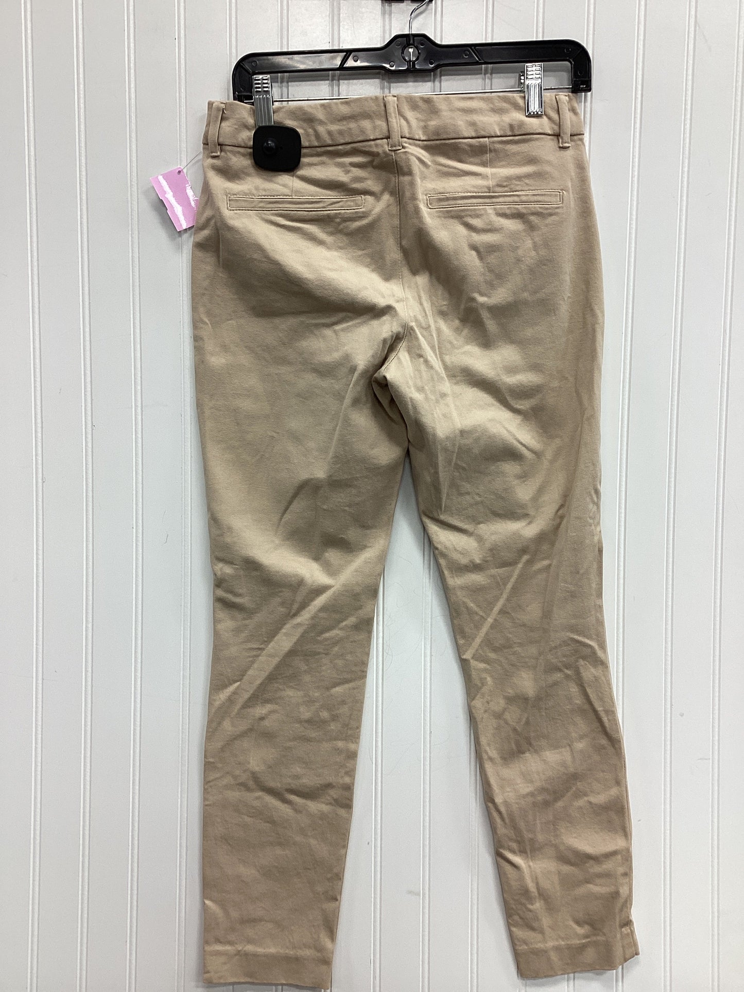 Pants Cropped By Old Navy In Tan, Size:4