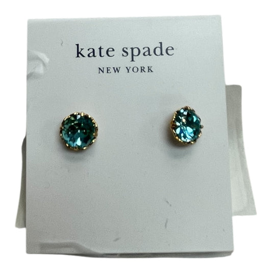 Earrings Designer By Kate Spade In Blue
