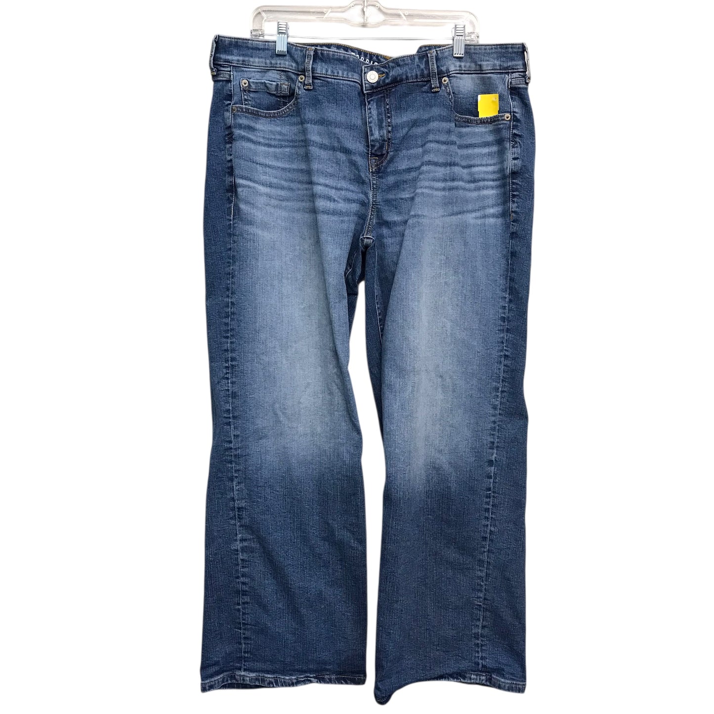 Jeans Wide Leg By Torrid In Blue Denim, Size:18