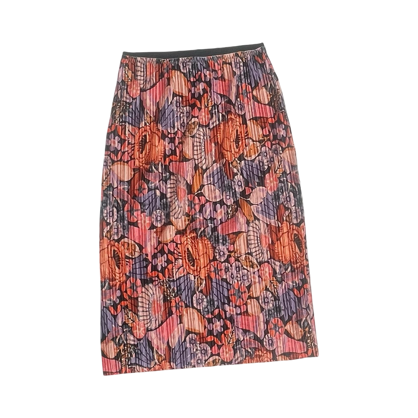 Skirt Midi By Maeve In Floral Print, Size:M