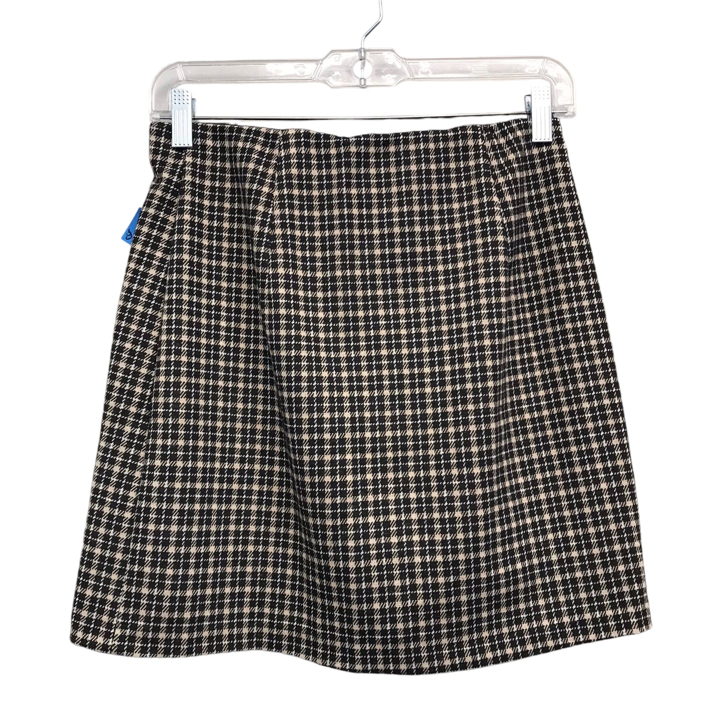 Skirt Mini & Short By Divided In Black & Cream, Size:S