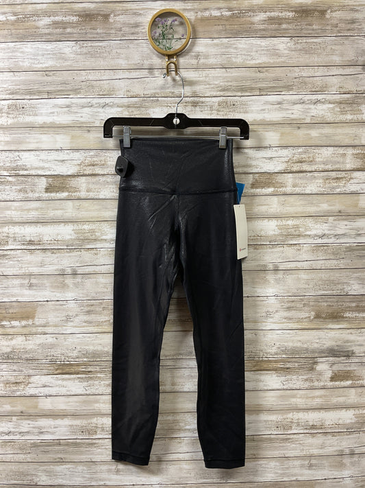 Athletic Leggings By Lululemon In Black, Size:4