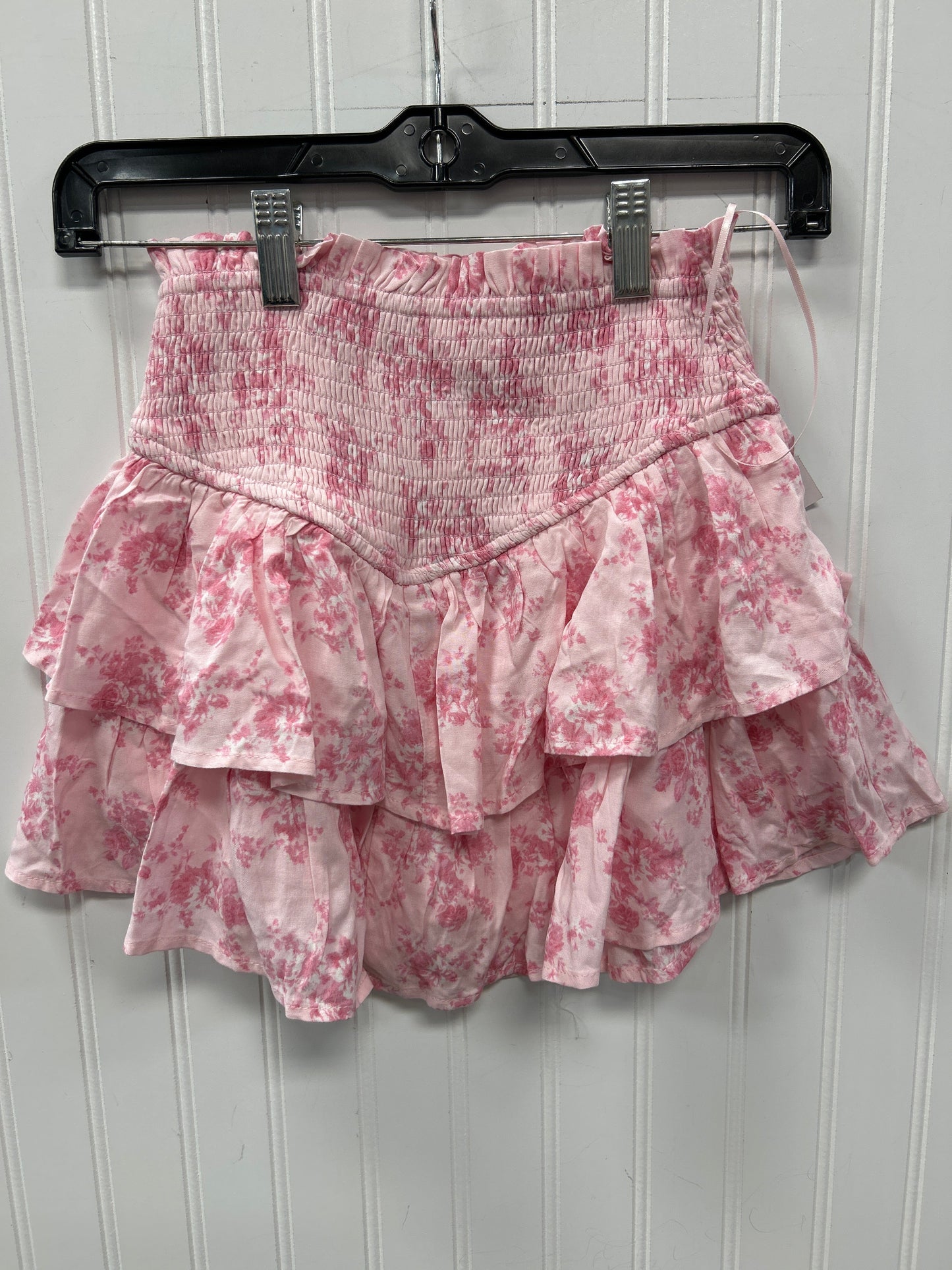 Skirt Mini & Short By Altard State In Pink, Size:Xs