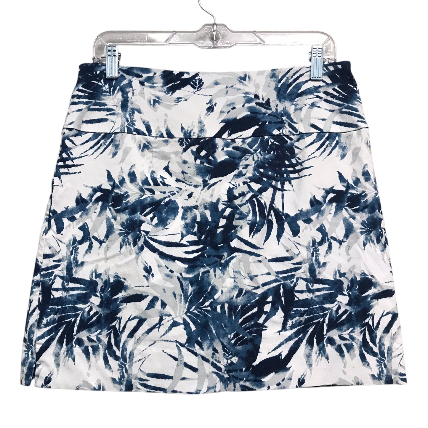 Skort By Sc & Co In Blue & White, Size:L