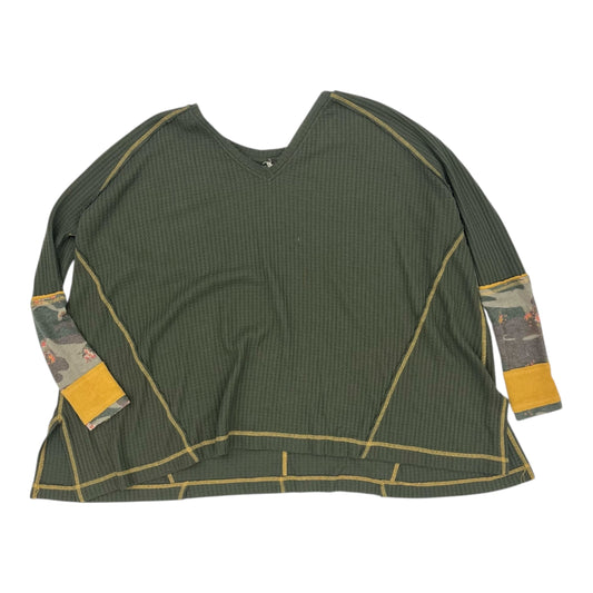 Top Ls By We The Free In Green, Size:S