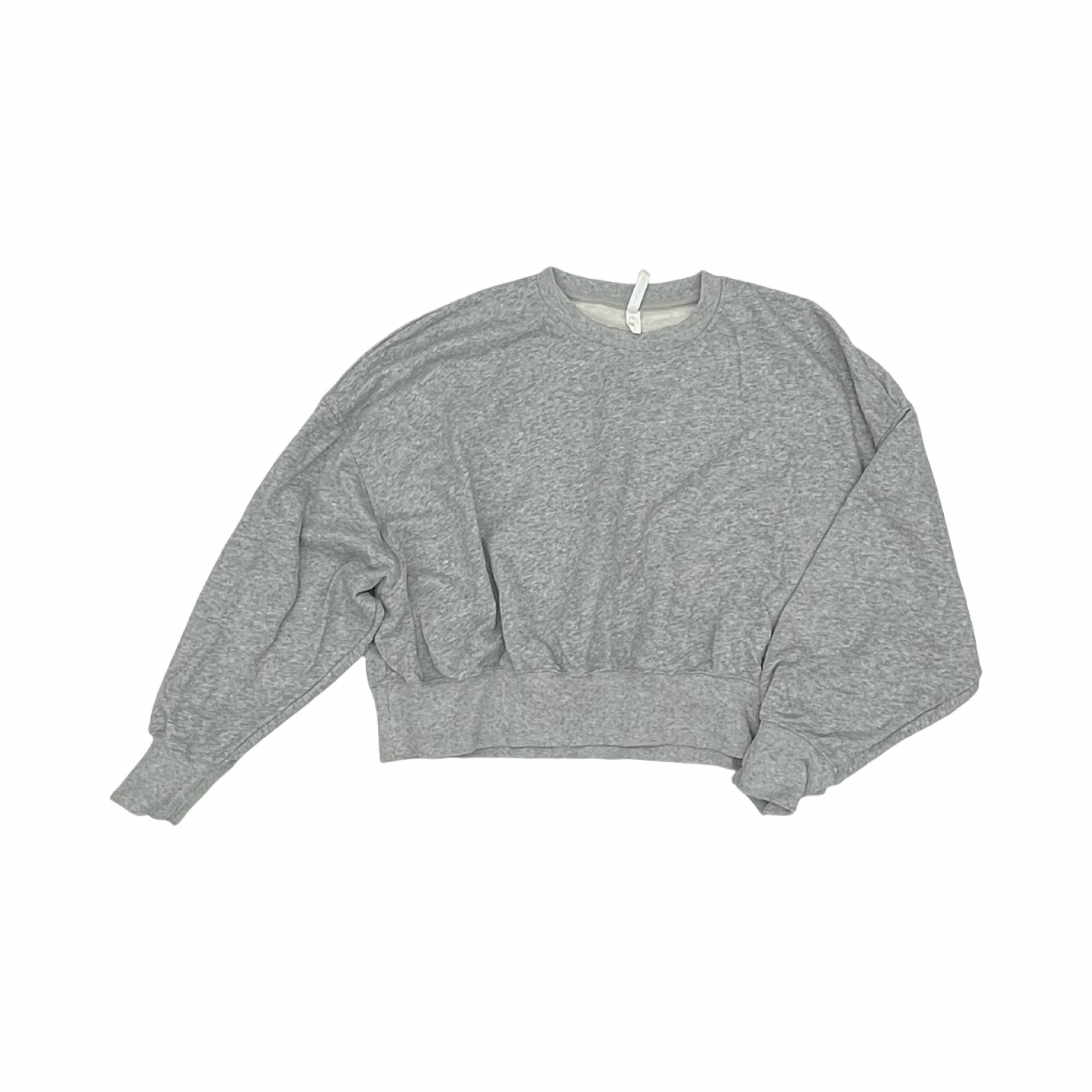 Athletic Sweatshirt Crewneck By Fabletics In Grey, Size:M