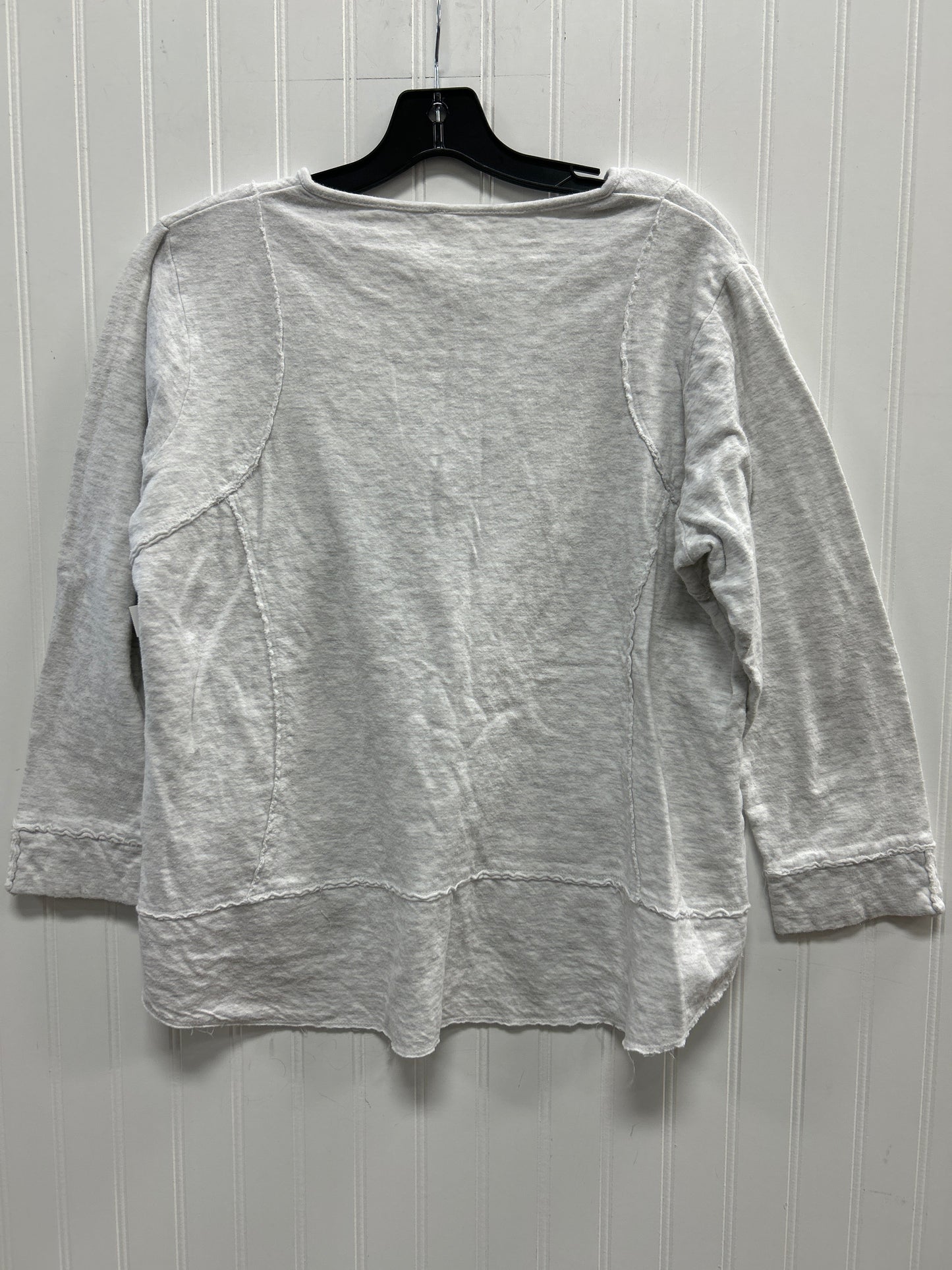 Top Ls By Lulu B In Grey, Size:L