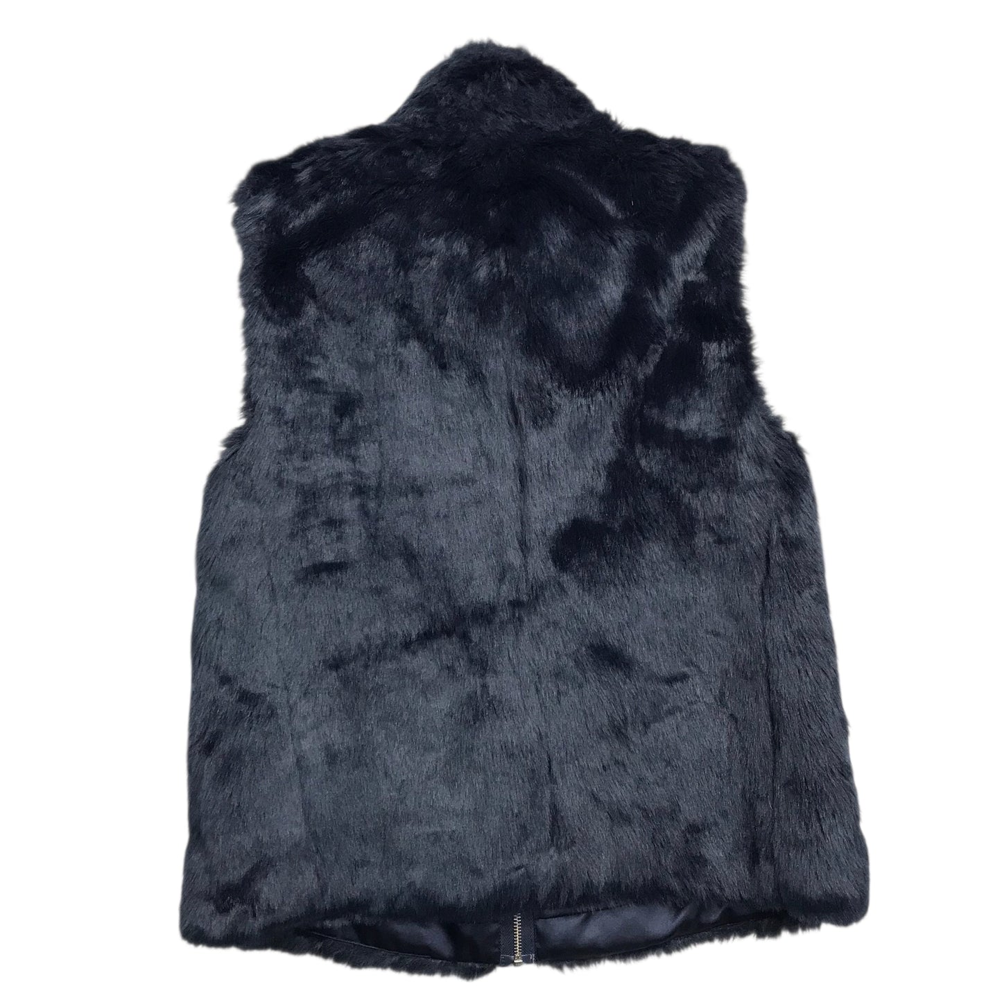 Vest Faux Fur & Sherpa By J. Crew In Navy, Size:S