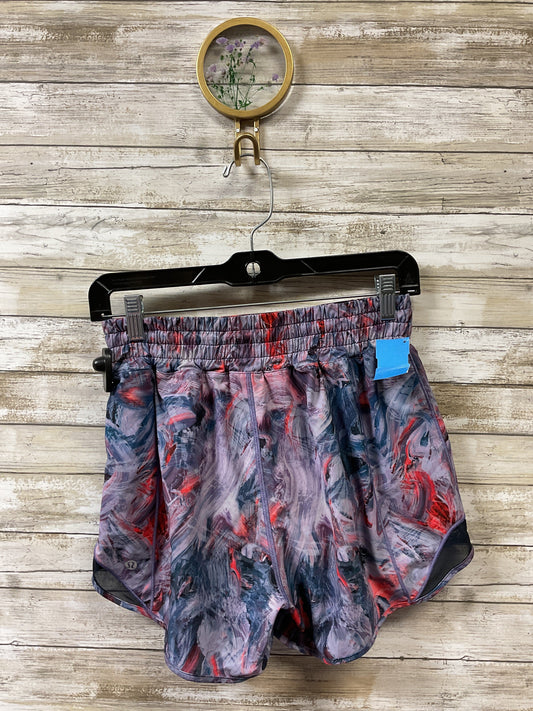 Athletic Shorts By Lululemon In Blue & Purple, Size:6