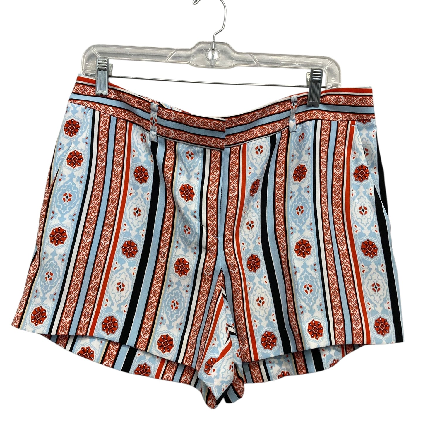 Shorts By Loft In Blue & Red & White, Size:8