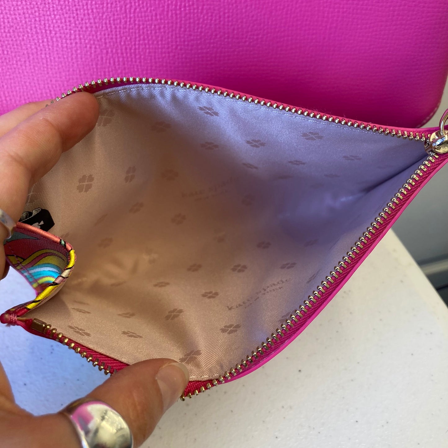 Tote Designer By Kate Spade In Pink, Size:Large